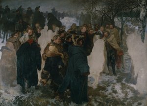 Discorso prima della battaglia di Leuthen, 1858 da Adolph Menzel